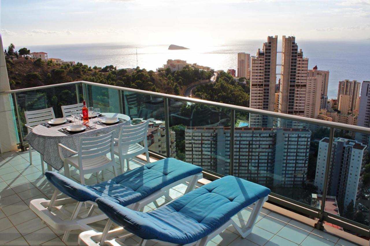 Skyline 26 Stunning Sea Views From A 2-Bedroom Apartment On The 26Th Floor ベニドルム エクステリア 写真